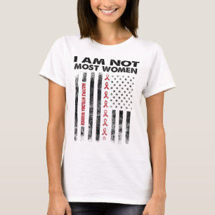 många myeloma krigare är jag inte de flesta kvin t shirt