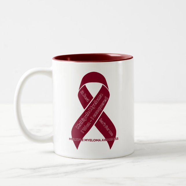 Många Myeloma Sucks Två-Tonad Mugg (Vänster)