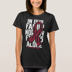 Många Myeloma Support Family Många Myeloma A T Shirt