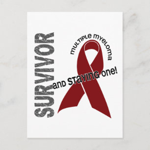 Många Myeloma Survivor Vykort
