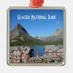 Många nationalpark för glaciärHotellglaciär Julgransprydnad Metall