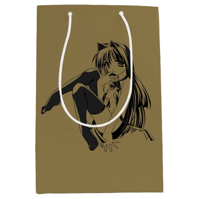 Manga, Neko Catgirl Hårig Kawaii Loli (Framsidan)