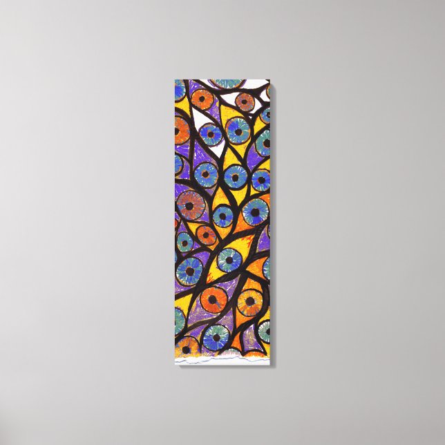 Många Ögon på Canvas (Framsida)