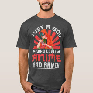Manga Otaku är bara en pojke som Kärlek Anime och T Shirt