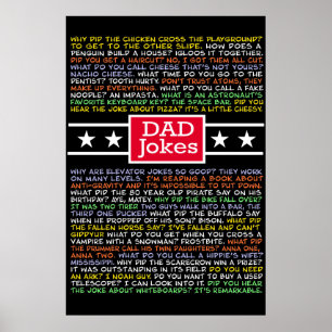 Många pappa skämt poster