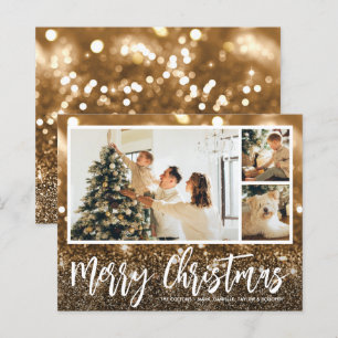 Många Photo God jul budgetkort