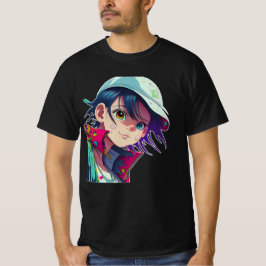 manga pop art älskare pop älskare tecknad t shirt