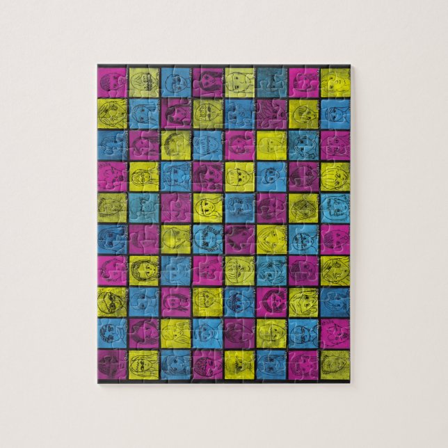 Manga pussel (Vertikal)