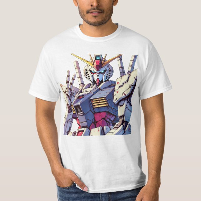 Manga robot kostym t shirt (Framsida)