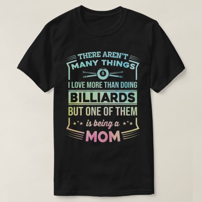 Många Sak Billiards Player Bassäng Snoo har inträf T Shirt (Design framsida)