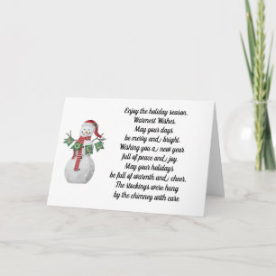 MÅNGA SÄTT ATT ÖNSKA GOD JUL KORT