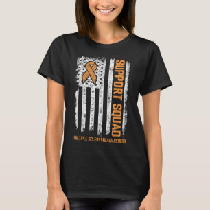 Många Sclerosi Support Squad Många Sclerosis T Shirt