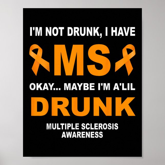 Många Sclerosis Awarenes Poster (Framsidan)