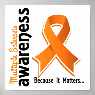 Många Sclerosis Awareness 5 Poster