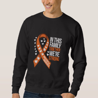 Många Sclerosis Awareness Family Support MS Krig Lång Ärmad Tröja