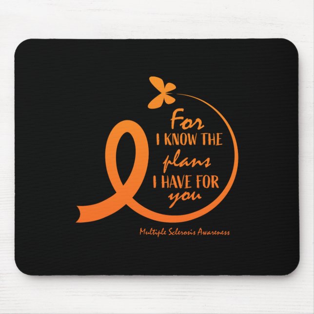 Många Sclerosis Awareness Gift Christian Bible Musmatta (Framsidan)