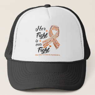 Många Sclerosis Awareness Hennes kamp är vår ka Keps