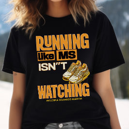 Många Sclerosis Awareness, MS warrio, springer T Shirt