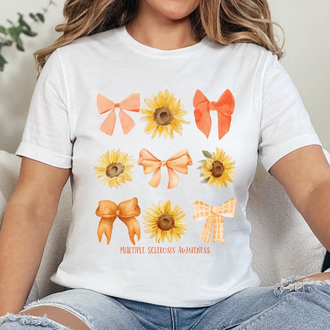 Många Sclerosis Awareness shirt, MS warrior Ts T Shirt (Skapare uppladdad)