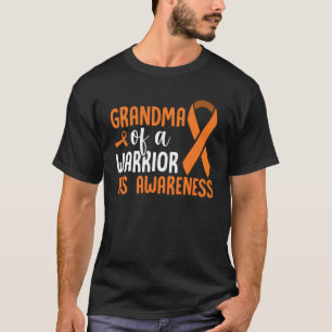 Många Sclerosis Awareness Sister of a Warrior m T Shirt