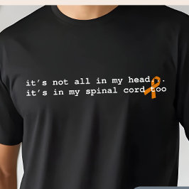 många sclerosis-krigare T, lustigt medvetande T Shirt