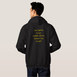 Många Sclerosis (MS) (för honom) Hoodie