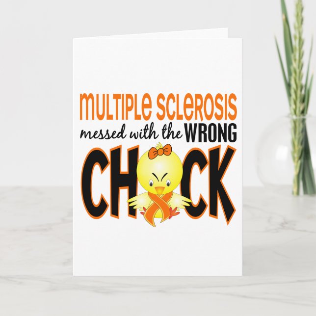 Många Sclerosis MS meddelades med fel Chick Kort (Framsida)