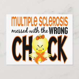 Många Sclerosis MS meddelades med fel Chick Vykort