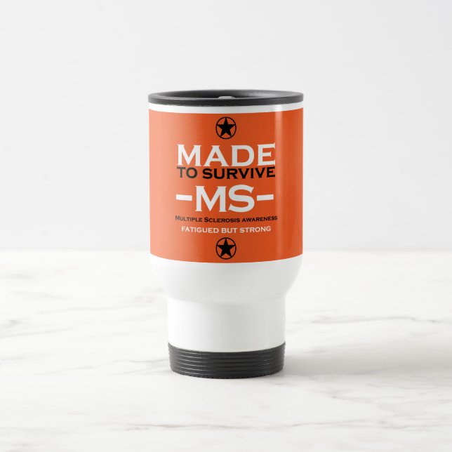 många sclerosis Survivor Support Awareness Gift Resemugg (Center)