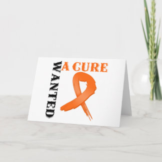 Många Sclerosis VILLE HA EN CURE Kort