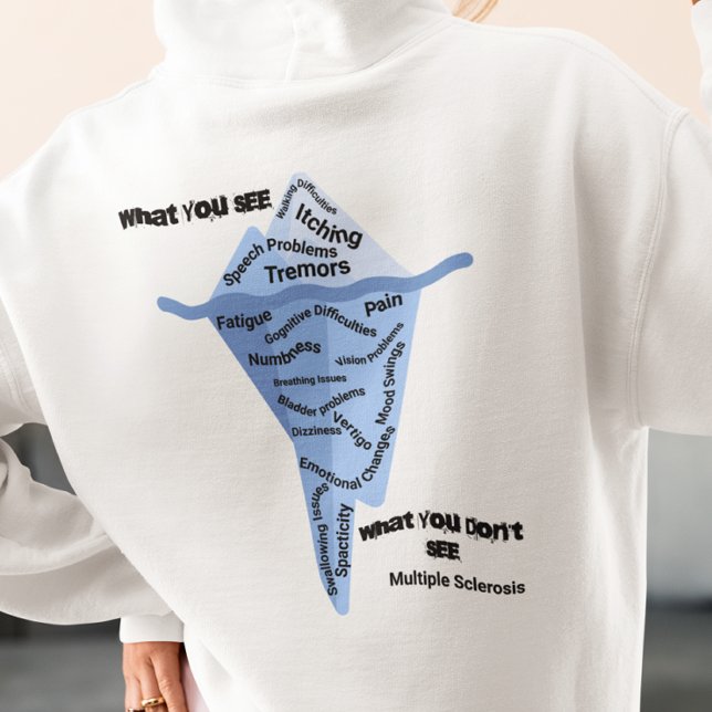 Många Sclerosis Warrior MS fighter Hoodie (Skapare uppladdad)