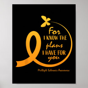 Många Sclerosis Women Mamma Christian Bible Poster
