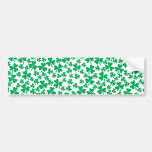 Många Shamrocks Bildekal