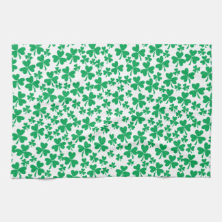 Många Shamrocks Kökshandduk