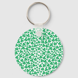 Många Shamrocks Nyckelring