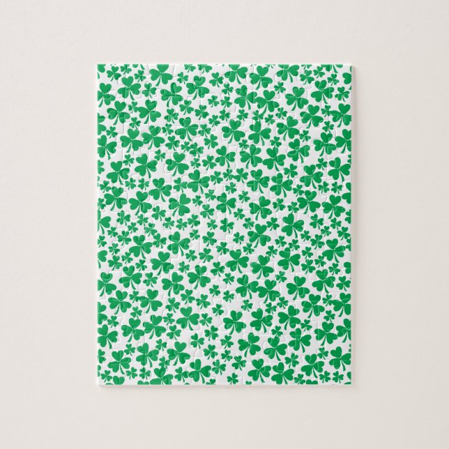 Många Shamrocks Pussel (Vertikal)