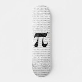 Många siffror i Pi-matematisk konstant Mini Skateboard Bräda 18,5 Cm
