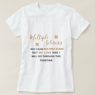 Många-skleros-medvetenhet - T-Shirt
