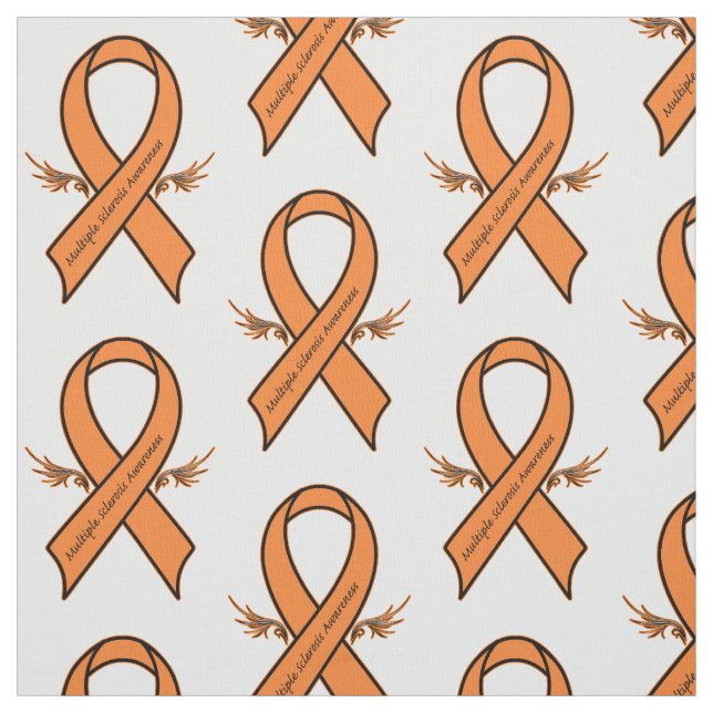 Många skleros Ribbon med Angel Vinge Tyg (Provkarta)