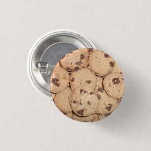 Många små chokladkakor i Chip Knapp