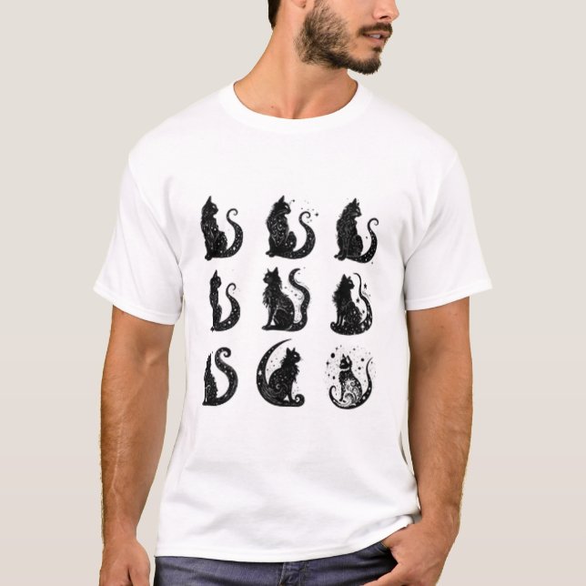 Många stämningar av Curio T-Shirt av DargonJargon  (Framsida)