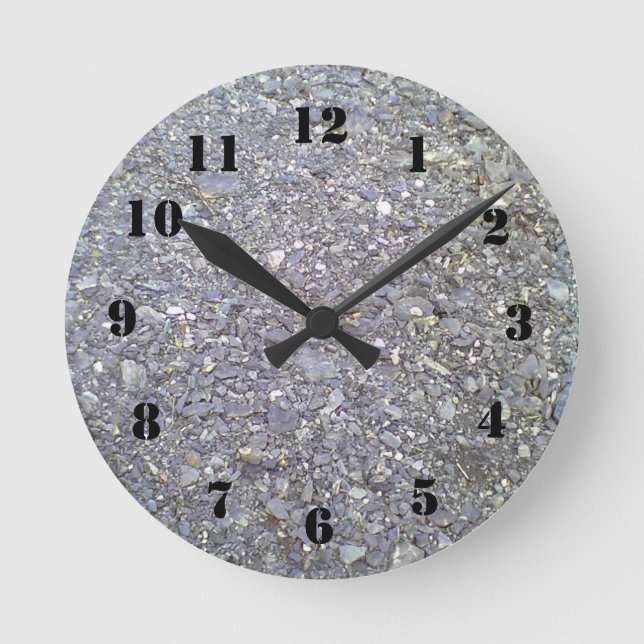 Många stenar rund klocka (Framsida)