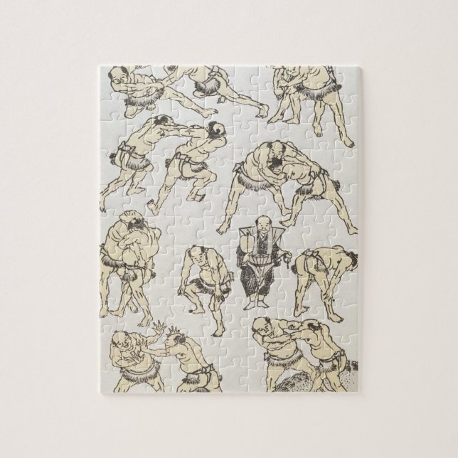 Manga: studier av gester och göra sig till av pussel (Vertikal)