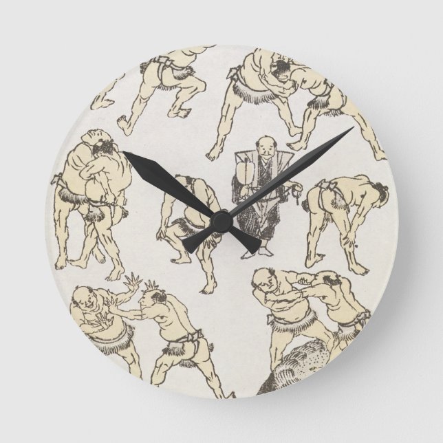 Manga: studier av gester och göra sig till av rund klocka (Framsida)