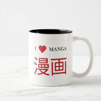 Manga Två-Tonad Mugg