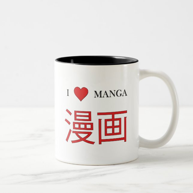 Manga Två-Tonad Mugg (Höger)