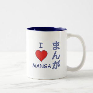 Manga Två-Tonad Mugg