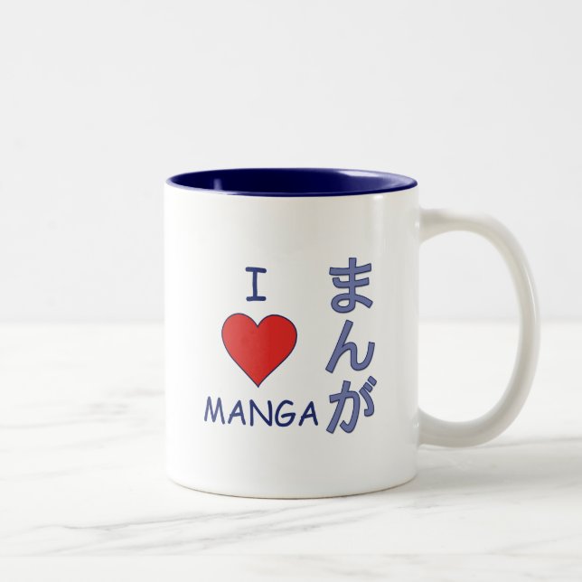 Manga Två-Tonad Mugg (Höger)