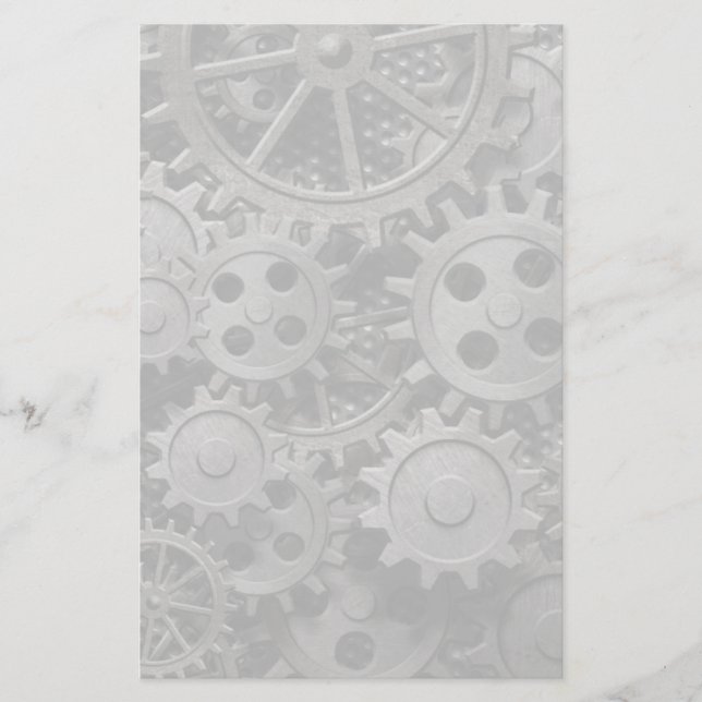 Många utrustar gammal rostig metall, eller brevpapper (Framsida)