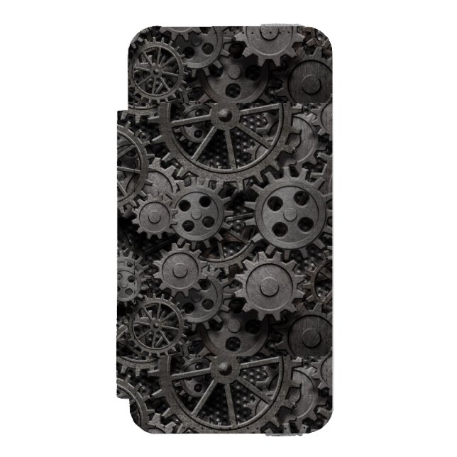 Många utrustar gammal rostig metall, eller incipio iPhone wallet skal (Folio Framsidan)